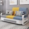 WENBO Pull Out Sofa Double Bed Multifunction Couch Bed Modern Style Sofa Bed Chair For Living & Bed Room
