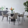 Winchester XL 4-Seater Dining Table with Chair