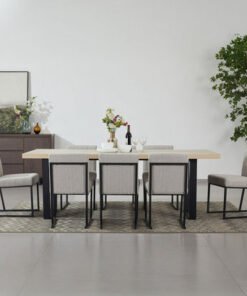 Iris 8-Seater U-Shape Modular Dining Set with Side...