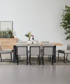 Iris 8-Seater U-Shape Modular Dining Set with Side...