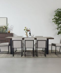 Iris 8-Seater U-Shape Modular Dining Set with Side...