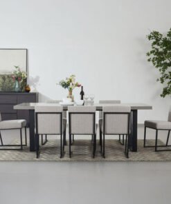 Iris 8-Seater U-Shape Modular Dining Set with Side...