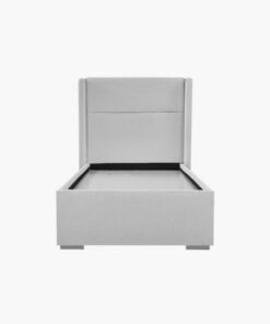 Orion Ray Wing Smart Upholstered Single Bed - 90x2...