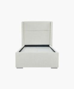 Orion Ray Wing Smart Upholstered Single Bed - 90x2...