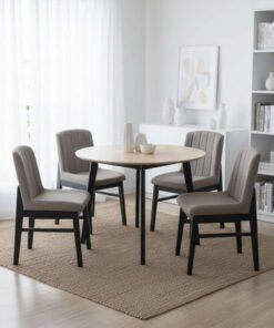 Scandi Caspian 4-Seater Dining Set