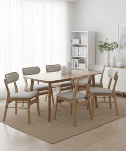 Scandi Nordi 6-Seater Dining Set
