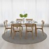 Scandi Luma 6-Seater Dining Set