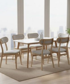 Scandi Nordi 6-Seater Dining Set
