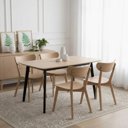 Scandi Luma 4-Seater Dining Set