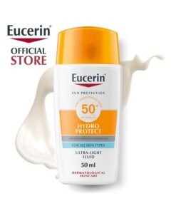 Eucerin Sunscreen Hydro Protect Face Ultra Light Fluid, High UVA/UVB Protection, SPF 50+ 50ml For all skin types skincare