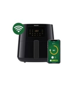 Philips XL Capacity Digital Air fryer With Rapid Air Technology Wi Fi Connected Kitchen App Alexa Compatible 6.2 L 2000 W HD9280/91 Black