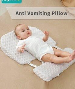 Alternative view of Bybeo Infant Nursing Pillows, Baby Crib Wedge Pillow, Infant Sleeping Wedge Pillow Anti Vomit Milk Pillows 15-Degree Incline for Better Night's Sleep, Prevent Sliding