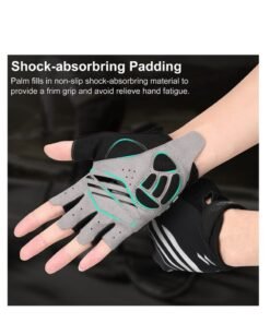 Alternative view of SYOSI Cycling Gloves, Bike Gloves for Men/Women, with 5MM Gel Pad Anti Slip Bicycle Gloves Road Bike Gloves for MTB Cycling Motorcycle Gym Training Outdoor