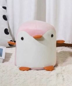 BEIRUI Round Wooden Stool with Fabric Cover - Multi-Functional Footrest & Side Table for Living Room | Compact Home Decor Seat