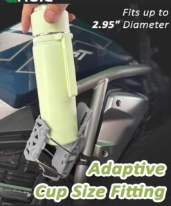 Alternative view of GROIC 2Pcs Bike Water Bottle Holder, Adjusting Cup Holder for Motorcycle, Automatic Clamp Design, Rotatable Cup Mount for Handlebar and Frame, Auto-Tightening Bicycle Drink