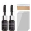 Barakah Windshield Crack Repair Kit, 2Pcs Black Windscreen Repair Kit, Repair Fluid Kit, Car Windshield Kits DIY Cars Window Tools, Glass Corrector Set, Crack Repairing, Nicks for Car