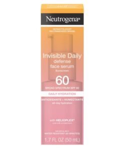 Neutrogena Invisible Daily Defense Face Serum Sunscreen, Spf 60 (1.7 Fl Oz) Packaging May Vary 1.7Fluid Ounce