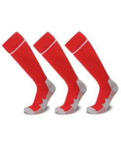 SKY WING Men's  Soccer Socks (1/2/3/4 Pair) Sport Cushion Athletic breathable, comfortable, anti slip, cushion protect, sweat absorption Socks for Kids Youth Adult Sports Accessory