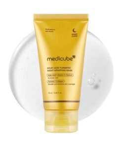 Medicube Turmeric Overnight Wrapping Peel Off Mask - Nourishes Dull, Uneven Skin With Hydrolyzed Collagen For Glowing Skin And Improved Elasticity. Korean Skincare, 2.53 Fl. Oz.