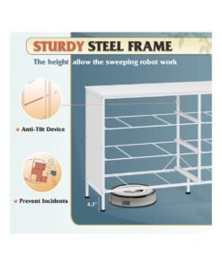 keke Wide Fabric Drawer Dresser Deep Storage for Bedroom, Closet & Living Room - Image 3
