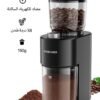 DOSCHER V60 Conical Burr Coffee Grinder,  38 Adjustable Grind Settings, Precision Timer, Anti-Static Design – Ideal for Espresso, Drip, Pour Over, Cold Brew, and French Press