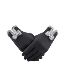 SOLARAE Women Winter Gloves Warm Gloves Windproof Gloves for Women Girls Winter Using Fleece Lined Thick Warm Gloves Gifts