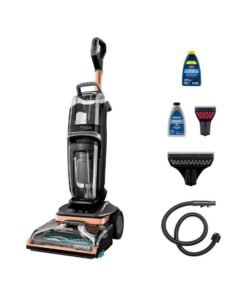 Bissell Revolution Hydrosteam Carpet Deep Cleaner 3672E The Only Carpet Cleaner With The Powerful Steam Cleaning Technology For Carpets & Upholstery, Large Tank | 2-Year Warranty 3.7 L 1249 W 3672E Titanium/Black