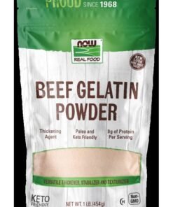 Now Foods Real Food, Beef Gelatin Powder, 1 lb (454 g) Packaging May Vary