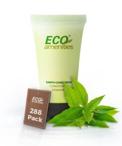 ECO amenities Hair Conditioner Tubes - Travel-Size Toiletry Kit - Twist-Cap Travel Essentials - Mini Conditioner Bulk - 0.75 Fl Oz, Pack of 288