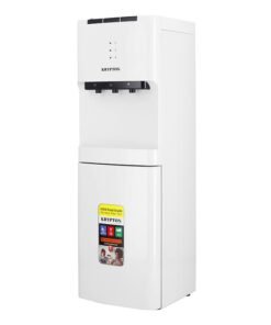 KRYPTON 3 Taps Water Dispenser with Cabinet |  Hot , Normal and  Cold water supply KNWD6076 White