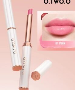 O.TWO.O Moisturizing Organic Colour Changing Lip Balm 0.9g Natural Hydrating Tinted Lip Care Organic Lip Glow pH Reactive Lipstick Soft Smooth Nourishing Lip Treatment Long Lasting Moisture
