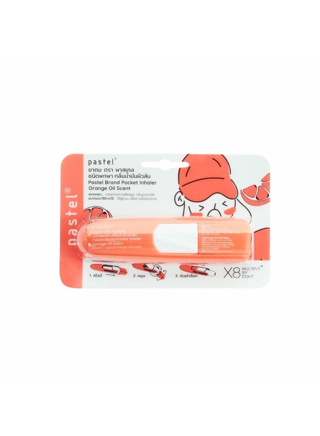 Pastel Pocket Fruity Inhaler - Orange Oil Scent
