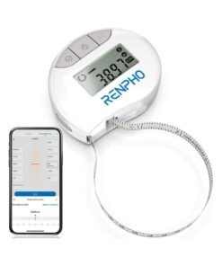 RENPHO Smart Tape Measure Body With App - Bluetooth Measuring Tapes, Inches And Cm