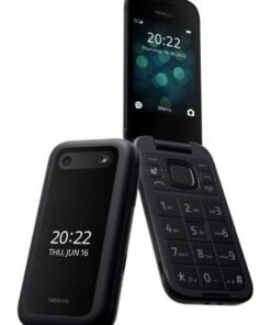 NOKIA 2660 Flip Dual Sim Feature Phone Black 48MB RAM 128MB 4G - International Version