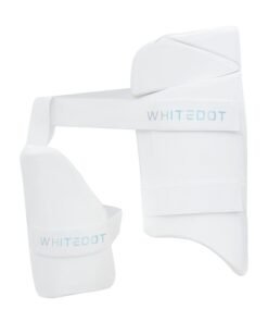 WHITEDOT SPORTS Whitedot Dot 2.1 Combo Thigh Guard||Suitable Foor Youth Left Hand||White| Experience and Style on The Field for Aspiring Cricketers |
