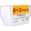 Hotpack Disposable Lunch Box, Food Storage, Microwavable Container 750ml with Lid, 8+2 Free Offer Pack