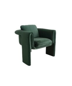 ROTAI Floria Lounge Chair with 2-Year Warranty | Soft Fabric Accent Armchair | D28 High-Density Foam | Spring Comfort | Metal & Plywood Frame | Modern Compact Chair for Living Room or Bedroom