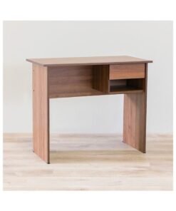 DANUBE HOME Maura Computer Table Office Desk Workstation Modern PC Laptop Gaming Table Wooden Study Table For Home Office L 90 x W 45 x H 75 cm Columbia - Image 3