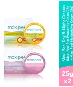 MAXI PEEL Maxi-Peel Day & Night Creams (Maxi-Peel Sun Protection Cream 25g + Maxi-Peel Moisturizing Cream 25g)