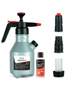 Wavex Foam Sprayer for Car Bike Foam Pro 30 with Additional Cap 3 Nozzles Free Shampoo Portable Car Wash No Electricity Required Generates Long Lasting Thick Foam Spray