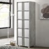 Home Box Alford Aspen 10-Door Enginereing Wood Multipurpose Storage Unit Grey 60 x 175.5 x 39.4 cm
