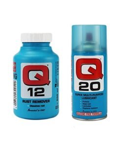Q20 Q12 Rust Remover, 200 Ml With Super Multi-Purpose Lubricant, 150 Gm