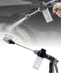 Motim Car Wash Foam Gun, High Pressure Water Gun, Soap Sprayer, Snow Foam Lance Soap Dispenser, Quick Connect to Most Garden Hose Cannon for Hose, 100ML