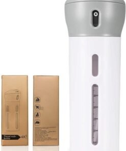 LABROS 4 in 1 Travel Dispenser Cosmetic Travel Containers Bottle Set Leak Proof Travel Size 200 Ml