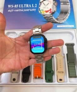 WISME 7 in 1 WS 85 ULTRA2 Smart watch set with, 7pair Straps, waterproof, Long battery life Health smart watch