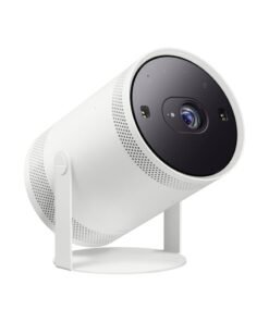 Samsung The Freestyle LED Portable Projector, Smart TV, 2023, 30-100", HDR Compatible Freestyle 2nd Gen SP-LFF3CLAXXZN White