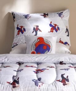 Pan Home Spiderman 4 Piece Bed In a Bag 160x220cm - Red