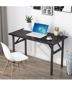 Huitich Portable Adjustable Laptop Tables for Bed, Sofa, and Beyond Black Walnut  80cm x 50cm x 75cm - Image 3