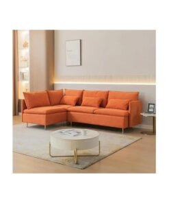 Ripple FURNITURE Fabric Furniture Sofa Set New L-Shaped Living Room Sofas For Loft