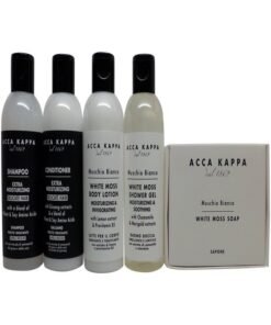 Acca Kappa White Moss Travel Set - Hotel Ammenity Collection.